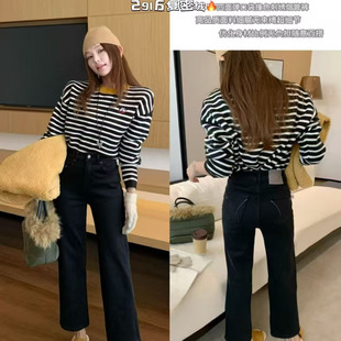 JANE 加绒烟管裤 1206 秋冬新款 2916 JCMM