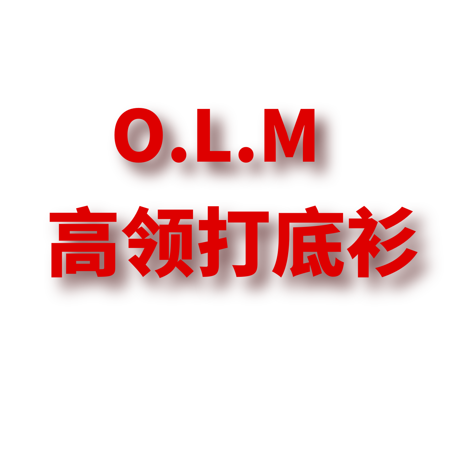 JCMM JANE 1122 OLM 半高领德绒打底衫