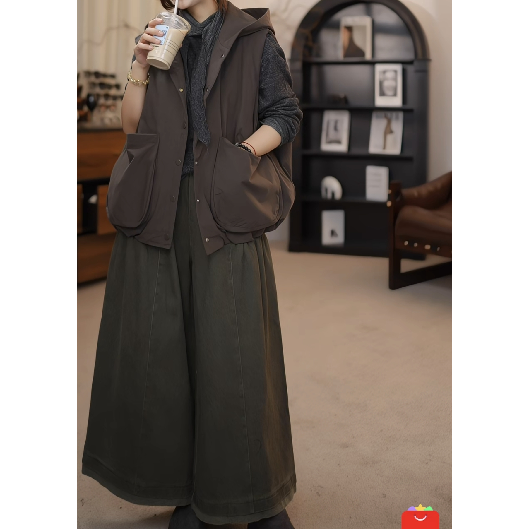 JCMM JANE 1025FJ设计师款韩系高品质马甲8929