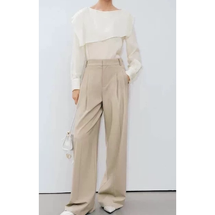 501181 衬衫 JANE 不对称气质长袖 0317 新款 JCMM 艾家2026春季