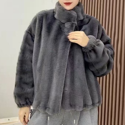 JCMM JANE 0124 FJ 高品质加厚皮草外套8930