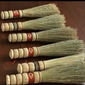 高粱苗手工锅刷炊帚扫面长刷子清洁刷厨房不沾油神器非保洁洗碗布