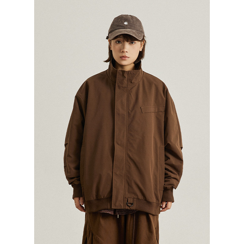 GoodNorth日系复古立领工装夹克男女同款宽松中性风休闲上衣外套,女装/女士精品,短外套,淘宝优惠券,粉丝福利购,淘宝优惠卷