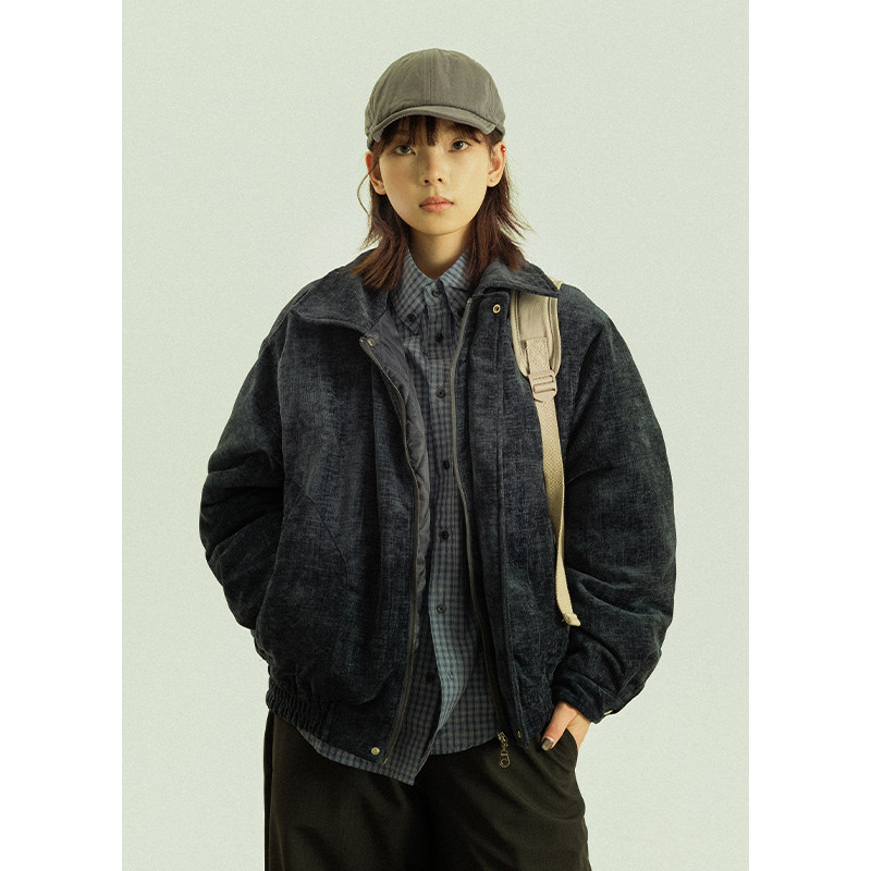 GoodNorth复古灯芯绒棉服外套