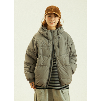 GoodNorth中性风连帽羽绒服外套