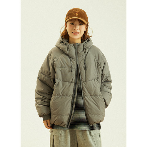 GoodNorth中性风连帽羽绒服外套