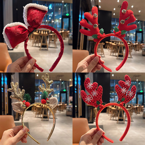 圣诞节可爱发箍优蜜装饰品发夹