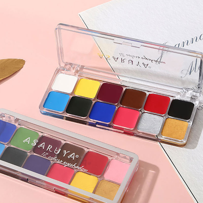 阿莎瑞雅十二色眼影盘彩绘盘