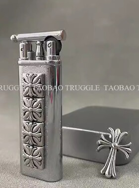 复古小巧个性创意高档耐用战壕便携可循环使用打火机锌合金礼物