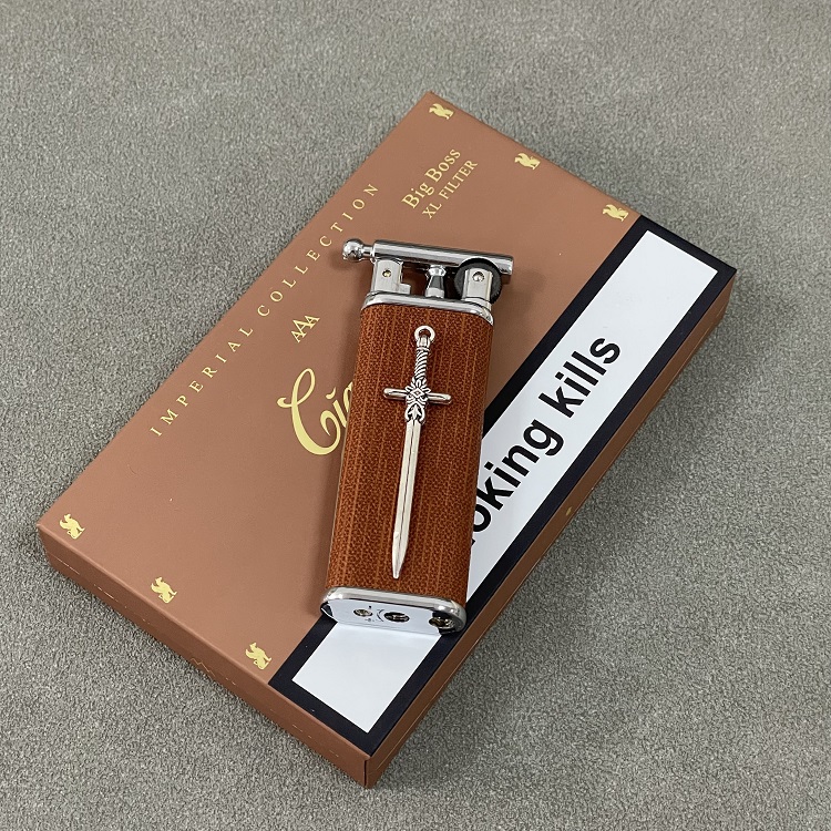 古董火机砂轮打火机美拉德色系