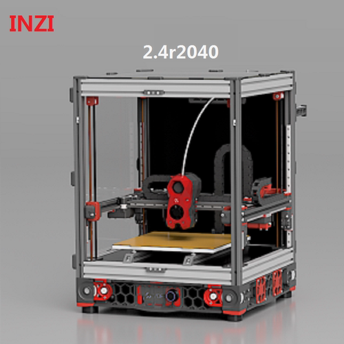 INZI 2.4r2家用工业级diy套件 3d打印机器4Z CoreXY大尺寸金属FDM