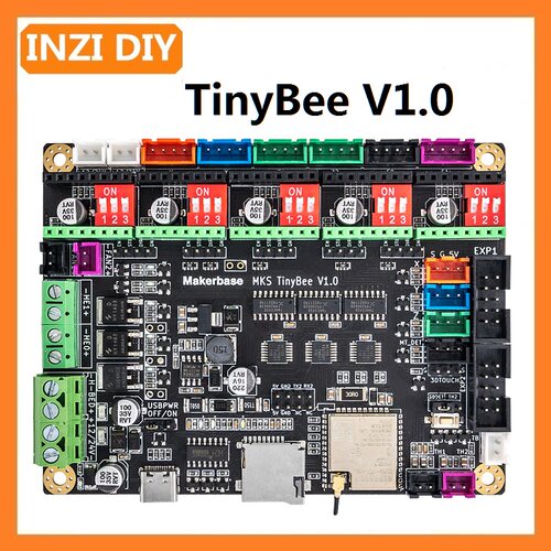 Marlin升ESP3D国产系统 Tinybee V1.0小蜜蜂3D打印机网页控制主板