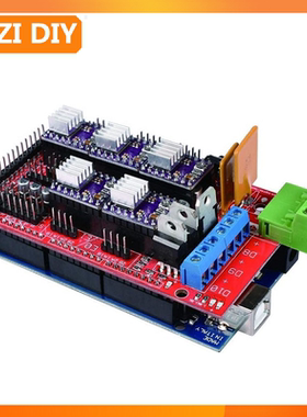 Klipper/Marlin 5轴Arduino机器人3D打印机主板Mega2560 RAMPS1.4