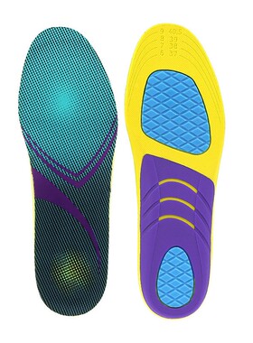 新款热销运动鞋垫男女减震高弹舒适防抗扭支撑鞋垫