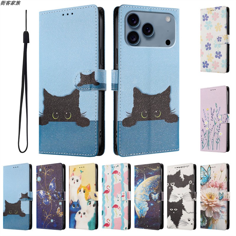 适用于三星Galaxy Note 10/J6/J4/S10/A91/M60S 2018 Plus Lite 手机保护套翻盖皮套防摔软硅胶外壳插卡支架