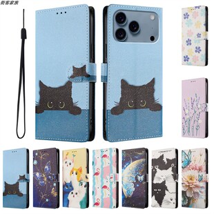 适用于三星Galaxy Note 10/J6/J4/S10/A91/M60S 2018 Plus Lite 手机保护套翻盖皮套防摔软硅胶外壳插卡支架