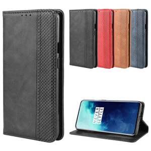 适用于一加7TPro手机套OnePlus 7T Pro保护壳1+7Tpro商务皮套翻盖