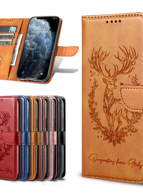 适用于Tecno Spark Go 2020/Spark Go 2021/Spark 6 Go手机壳软硅胶全包翻盖式保护皮套防摔插卡支架时尚简约