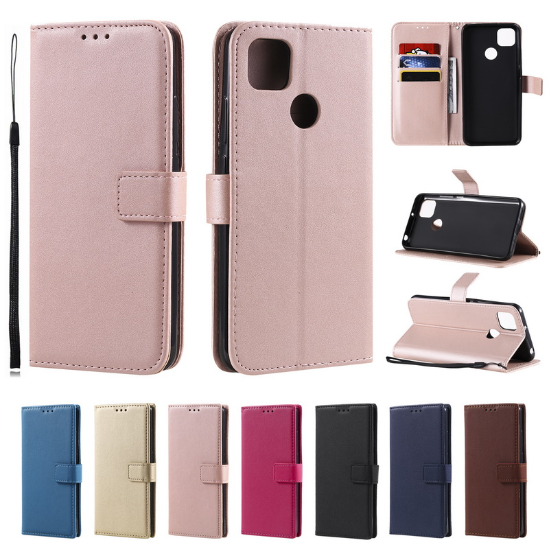 适用于红米9c手机壳redmi 9CNFC保护套小米poco C3皮套翻盖式插卡