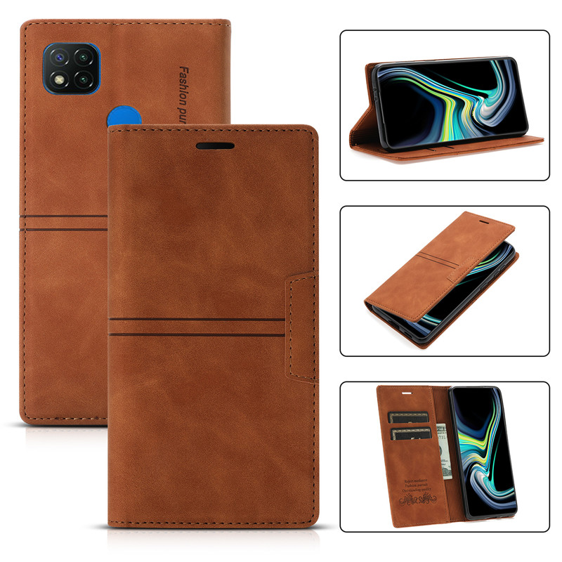 适用于马来西亚红米9C手机壳红米9cnfc保护套小米poco C3皮套防摔