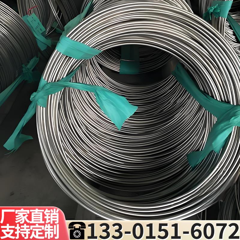 家具黑铁圆管盘圆圈弹簧状16 19 22 25 30 32 38 48毫米定制盘管