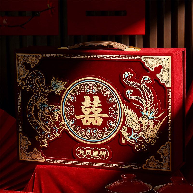 彩礼钱盒子订婚彩礼箱