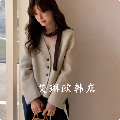 0919澳洲超细羊毛双面羊绒大衣