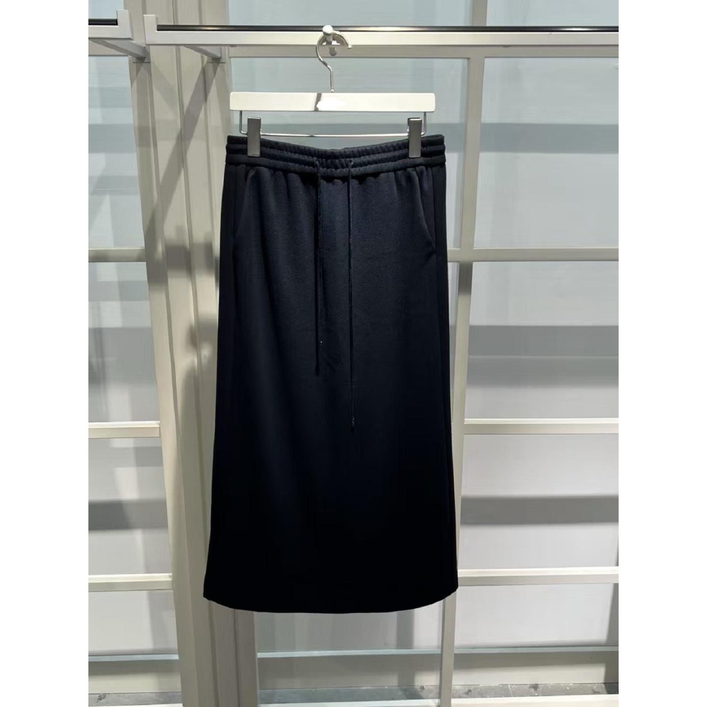 MM商场同款2025年秋冬新品松紧腰时尚百搭高腰半身裙女1GA241811