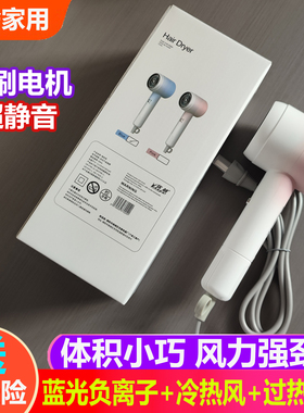 小功率电吹风机负离子护发静音速干600w700w900瓦以下宿舍用学生