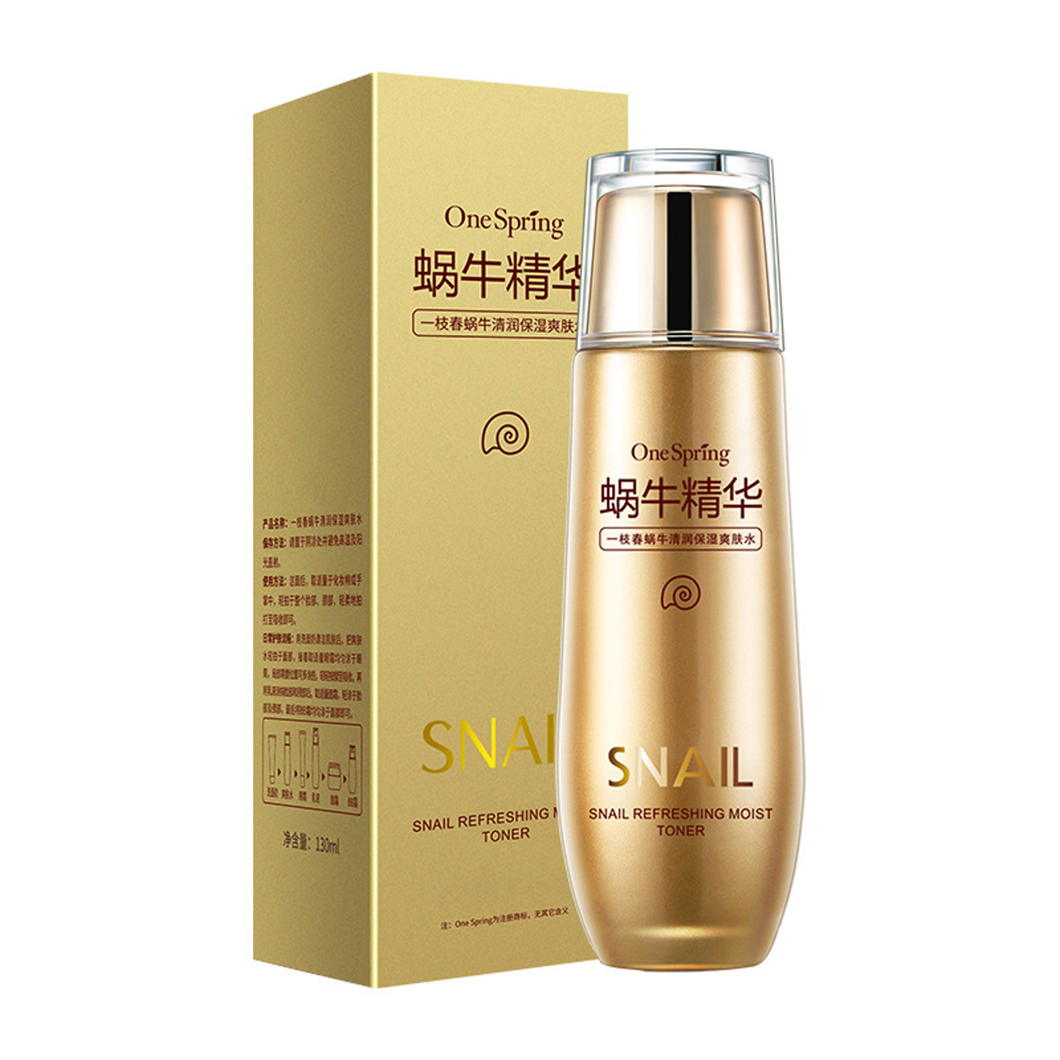 一枝春蜗牛清润保湿爽肤水130ml