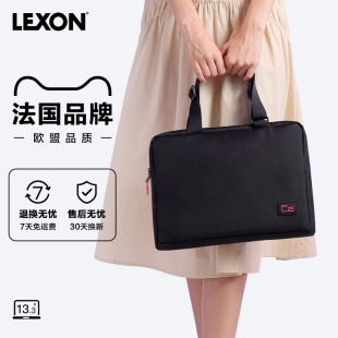 LEXON乐上电脑包13.3寸笔记本单肩包女时尚 简约通勤商务隔层挎包