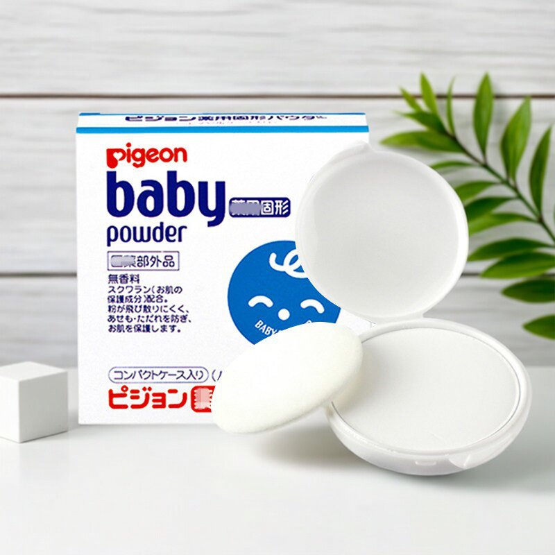 日本委托代买Pigeon贝亲爽身粉均匀吸汗舒爽