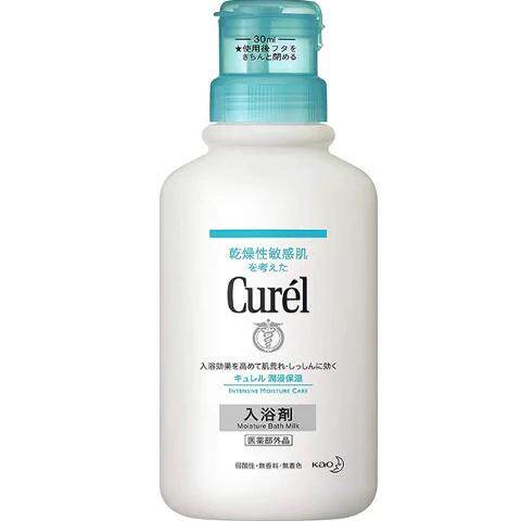 日本委托代买curel/珂润保湿型入浴剂浴液420ml替换装360ml浴缸里