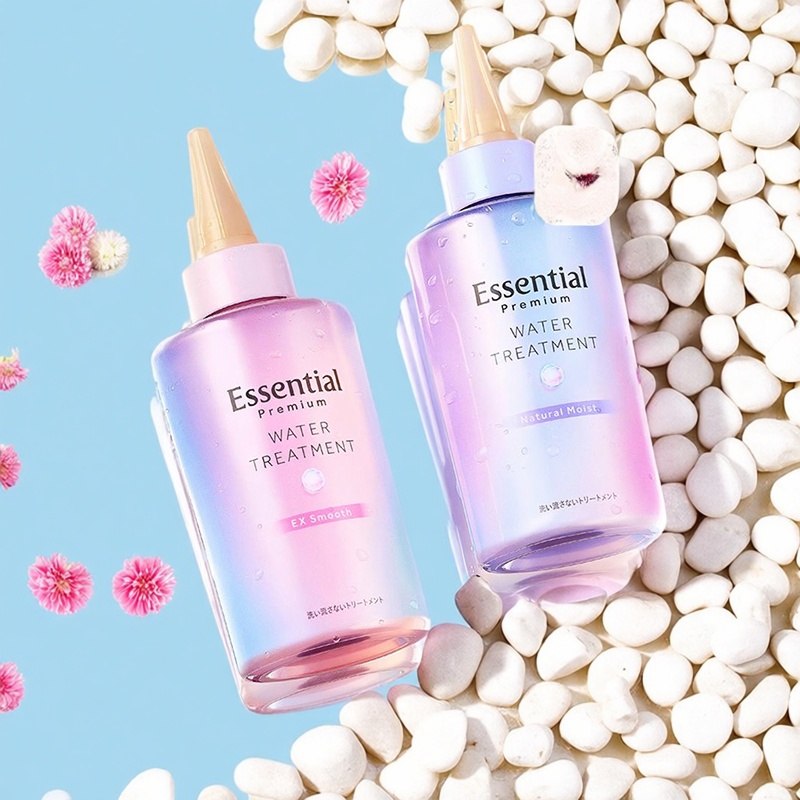 日本委托代买花王睡醒不乱免洗护发素花香滋润柔顺水感精华