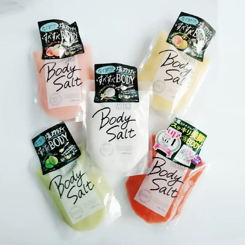日本委托代买utena佑天兰JUICY CLEANSE去角质身体磨砂膏蜜桃蓝莓