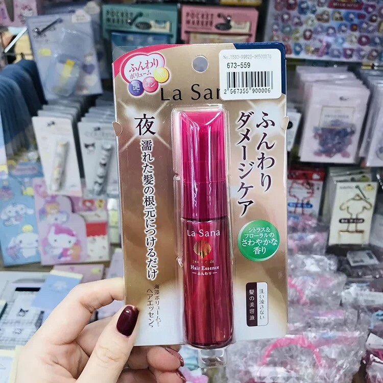 日本委托代买la sana海藻精华告别稻草人护发精油天然滋润不粘腻