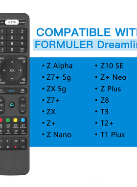 适用Formuler Devices Z10Z7/8P Z10SE Pro FORMULER 02F9 Remote
