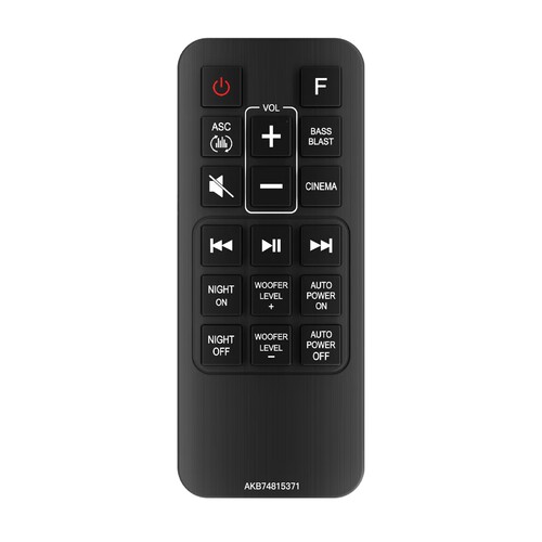 LGSoundbar条形音响遥控器