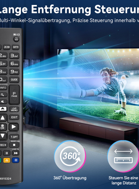 适用LG电视机遥控器AKB74915324 universal model 英文版
