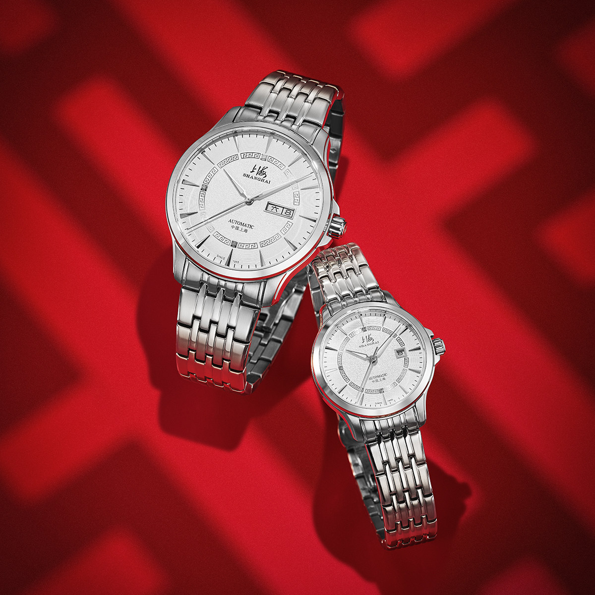 【70周年】上海手表男款国民系列简约商务经典时尚机械表3069