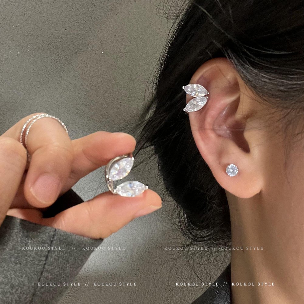 马眼锆石耳夹美出新高度