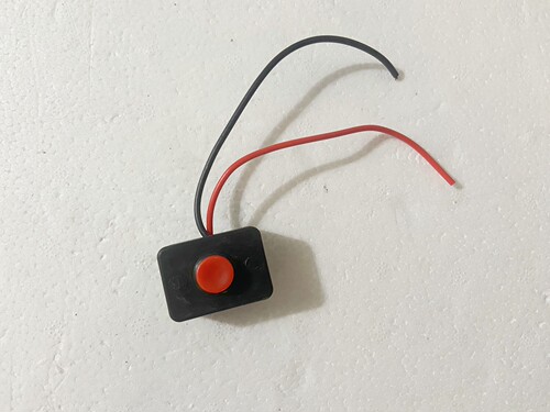 汽车喇叭按钮开关车用按钮改装货车农机电动车改装用12v24v通用