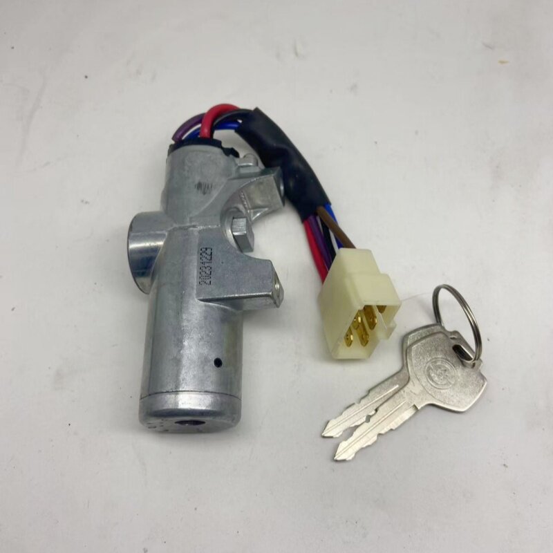 适用于东风小霸王多利卡货车王牌轻卡点火开关点火钥匙锁jk350E2