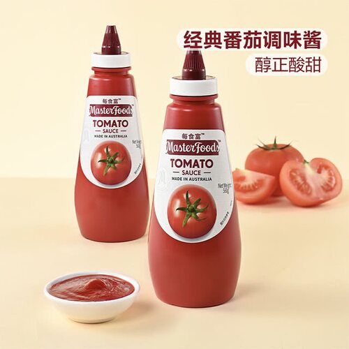 会员店代购每食富Masterfoods澳大利亚番茄调味酱家用蕃茄酱薯条