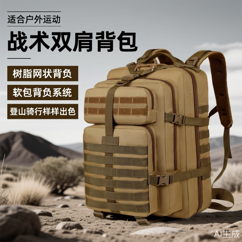 户外登山包多功能骑行双肩背包徒步装备野营背囊大容量3P战术背包,户外/登山/野营/旅行用品,战术双肩背包,淘宝优惠券,粉丝福利购,淘宝优惠卷