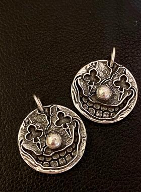 男女泰银朋克小丑吊坠项链礼物