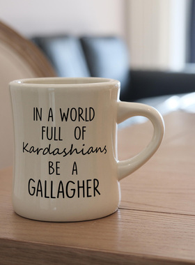 无耻之徒老弗兰克kardashians陶瓷马克杯子男女送人礼物水杯