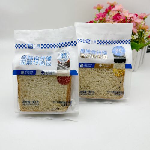 三晟高膳食纤维亚麻籽奇亚籽面包