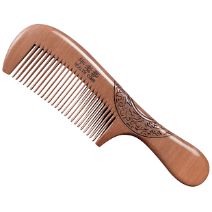 天然桃木梳子檀木梳梳子男士专用梳头梳子梳头发的梳子梳子女家用