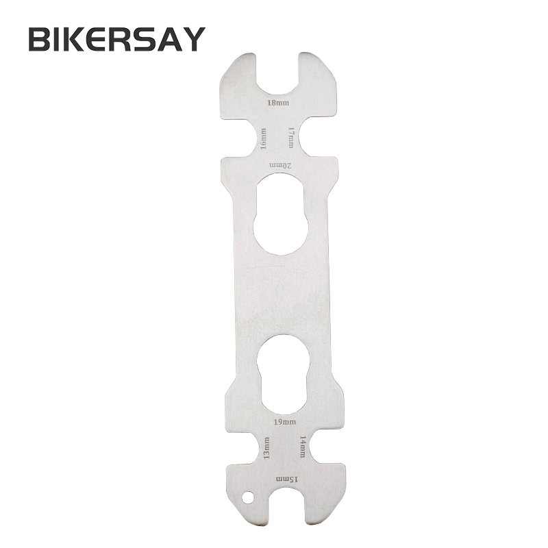 自行车花鼓扳手薄片扳手单车维修工具13/14/15/16/17/18/19/20mm